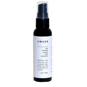 AMASS Botanical Travel Hand Sanitizer 29 ml/ 2 fl.oz Alcohol Based